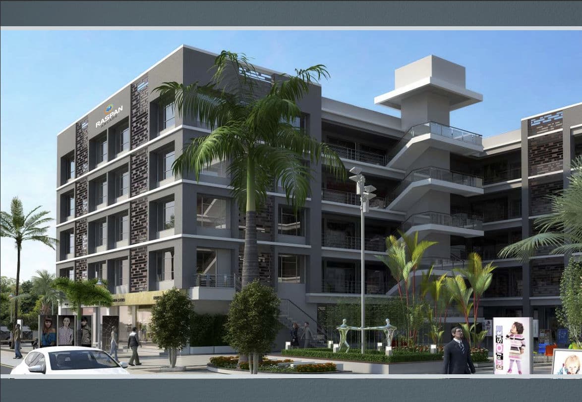 Raspan Arcade full building elevation